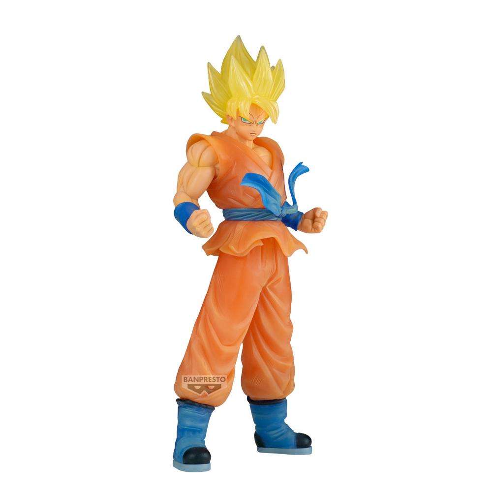 Figura banpresto dragon ball super clearise son goku & vegeta (a:son goku) 23cm