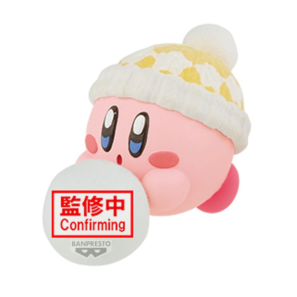 Banpresto Figura kirby fluffy puffy mineplay in the snow ver.a