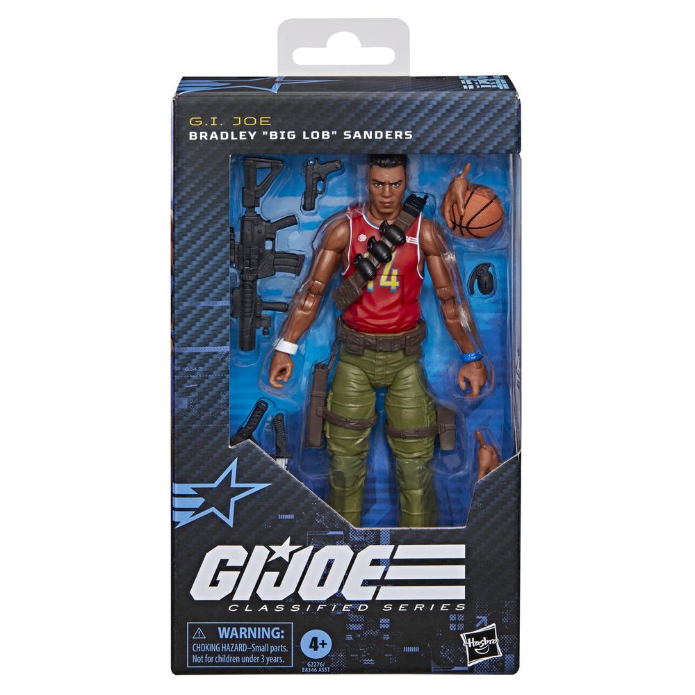 Figura hasbro g.i. joe classified series bradley  pulgadasbig lob pulgadas sanders