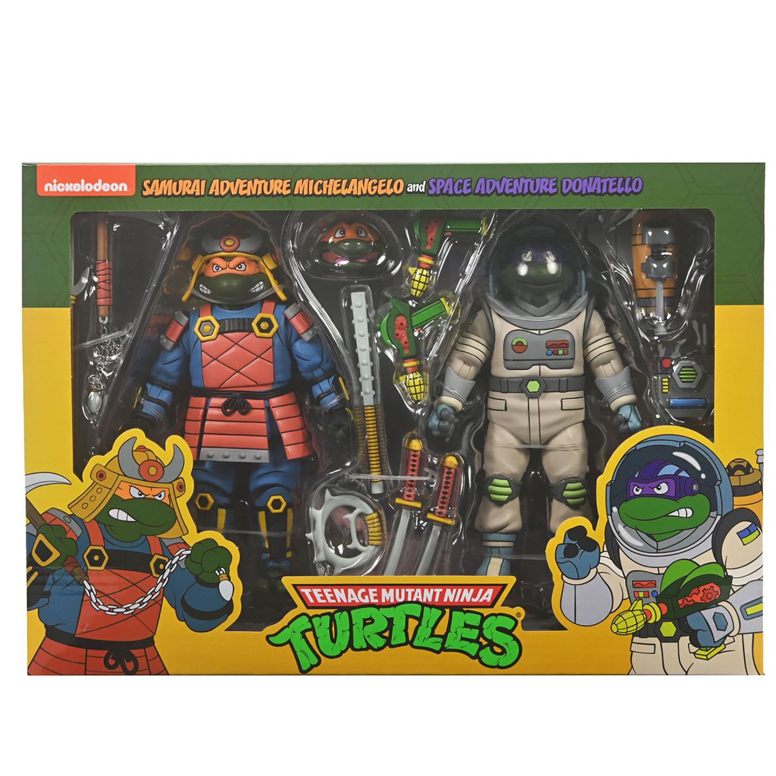 Neca Figura teenage mutant ninja turtles space adventure donatello & samurai adventure…