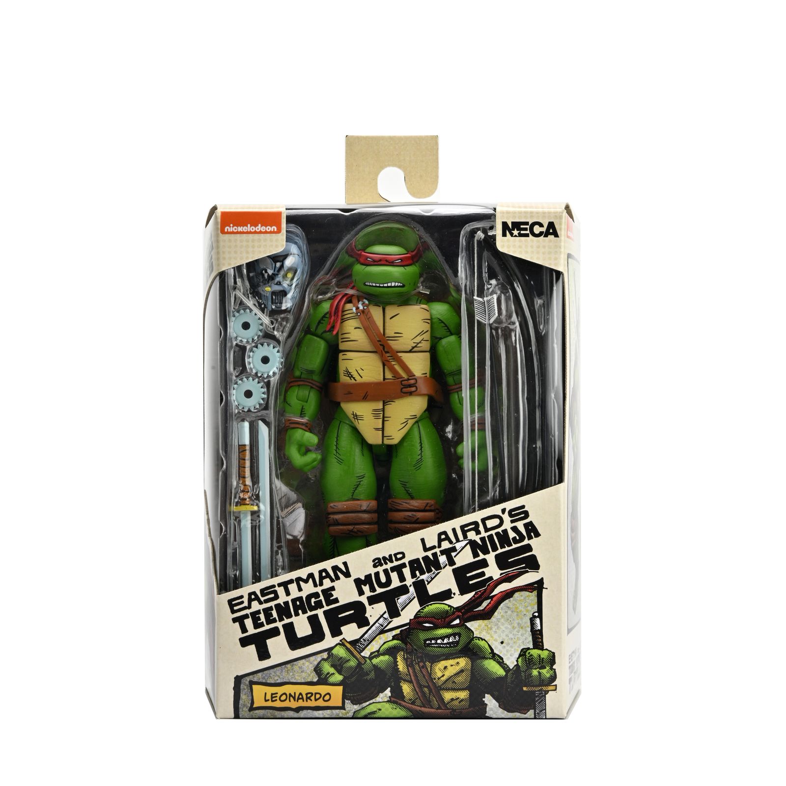 Neca Figura teenage mutant ninja turtles mirage comics leonardo scale action 18cm