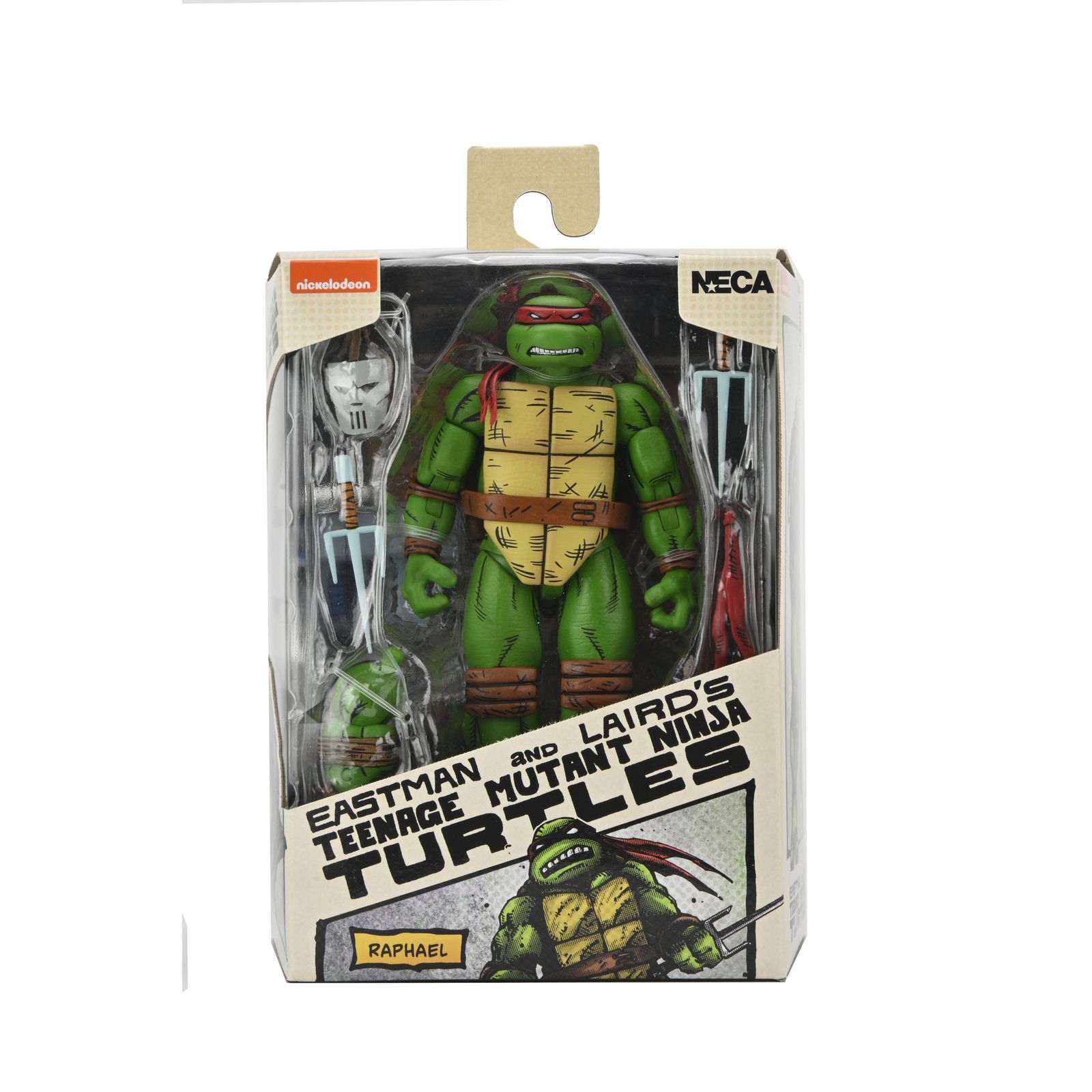 Neca Figura teenage mutant ninja turtles mirage comics raphael scale action 18cm