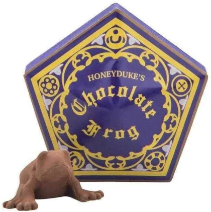 Cinereplicas Figura de goma gomee harry potter rana de chocolate 6 cm