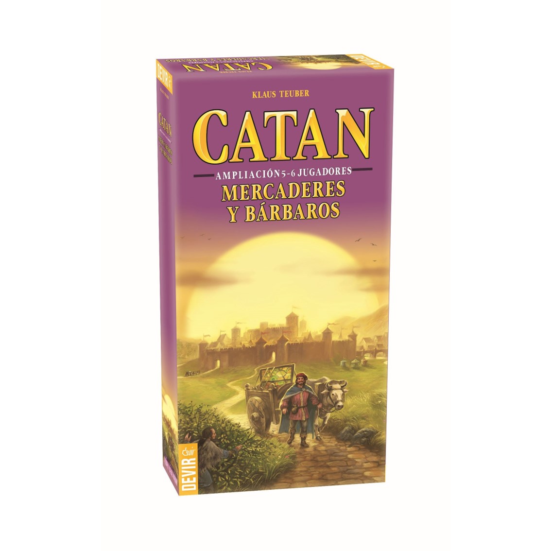 Devir Juego de mesa catan mercaderes y barbaros 5 - 6 jugadores