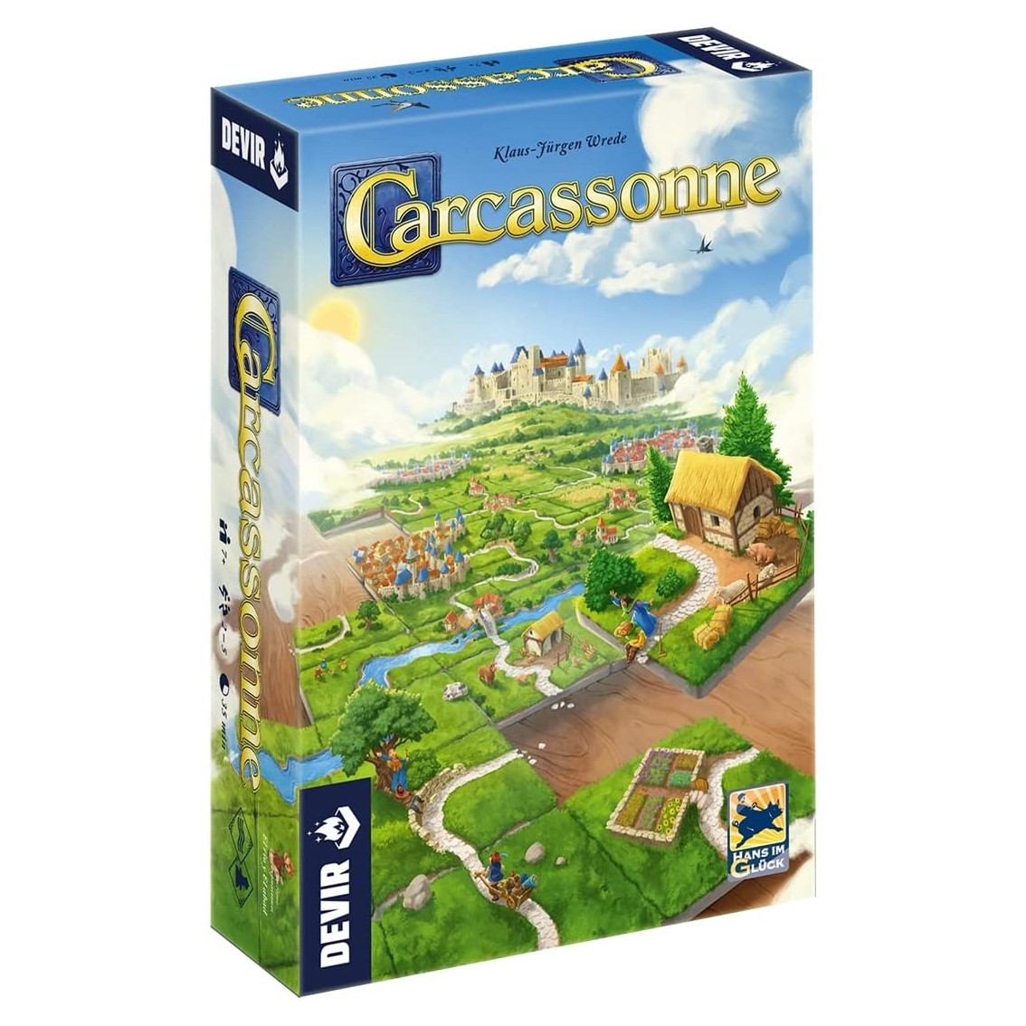 Devir Juego de mesa carcassonne pegi 7