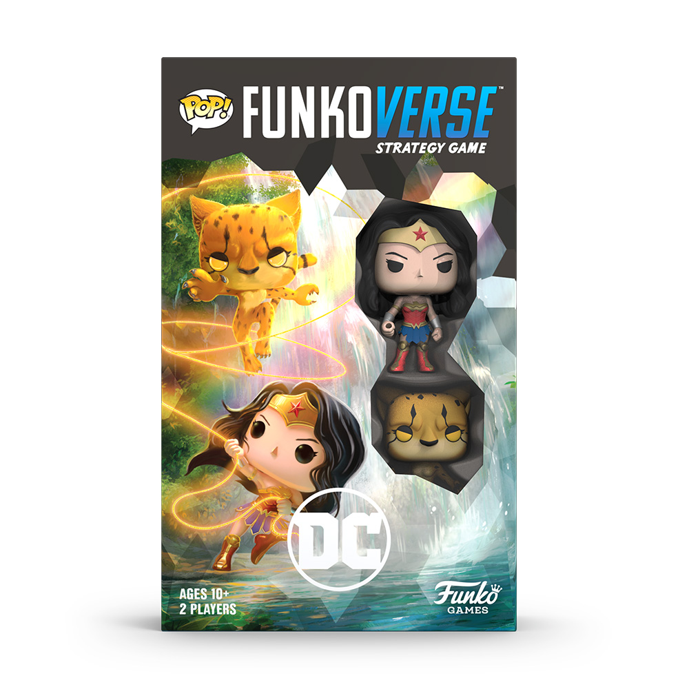 Funko Juego de mesa funkoverse dc edicion 102 wonder woman & cheetah ingles