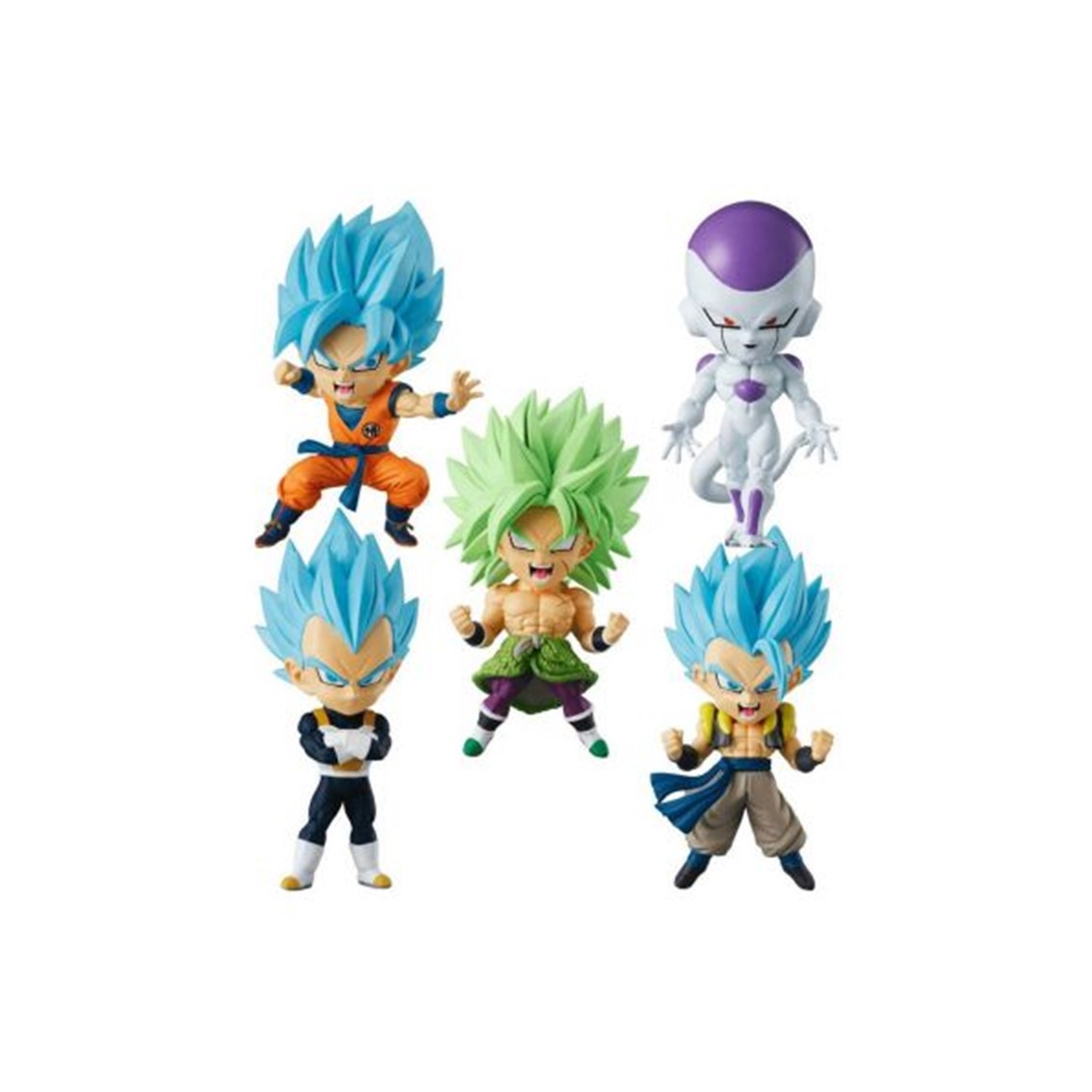 Bandai Set de figuras chibi masters dragon ball z 12 unidades con display edicion limitada