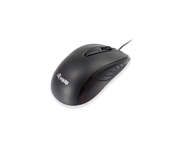 ÷ Mouse equip compact life optico negro usb 1000dpi