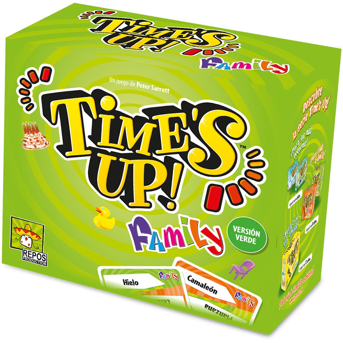 Asmodee Juego de mesa time's up family pegi 8