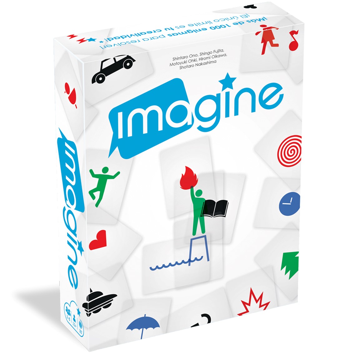 Asmodee Juego de mesa imagine pegi 12