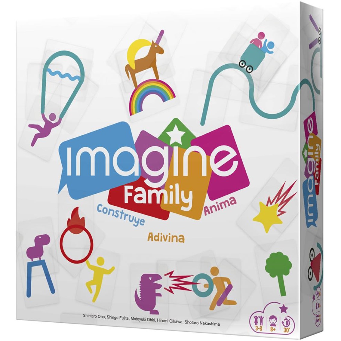 Asmodee Juego de mesa imagine family pegi 8