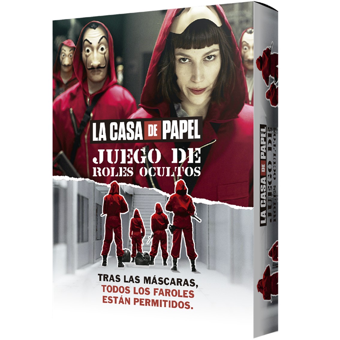 Asmodee Juego de mesa la casa de papel: roles ocultos pegi 14
