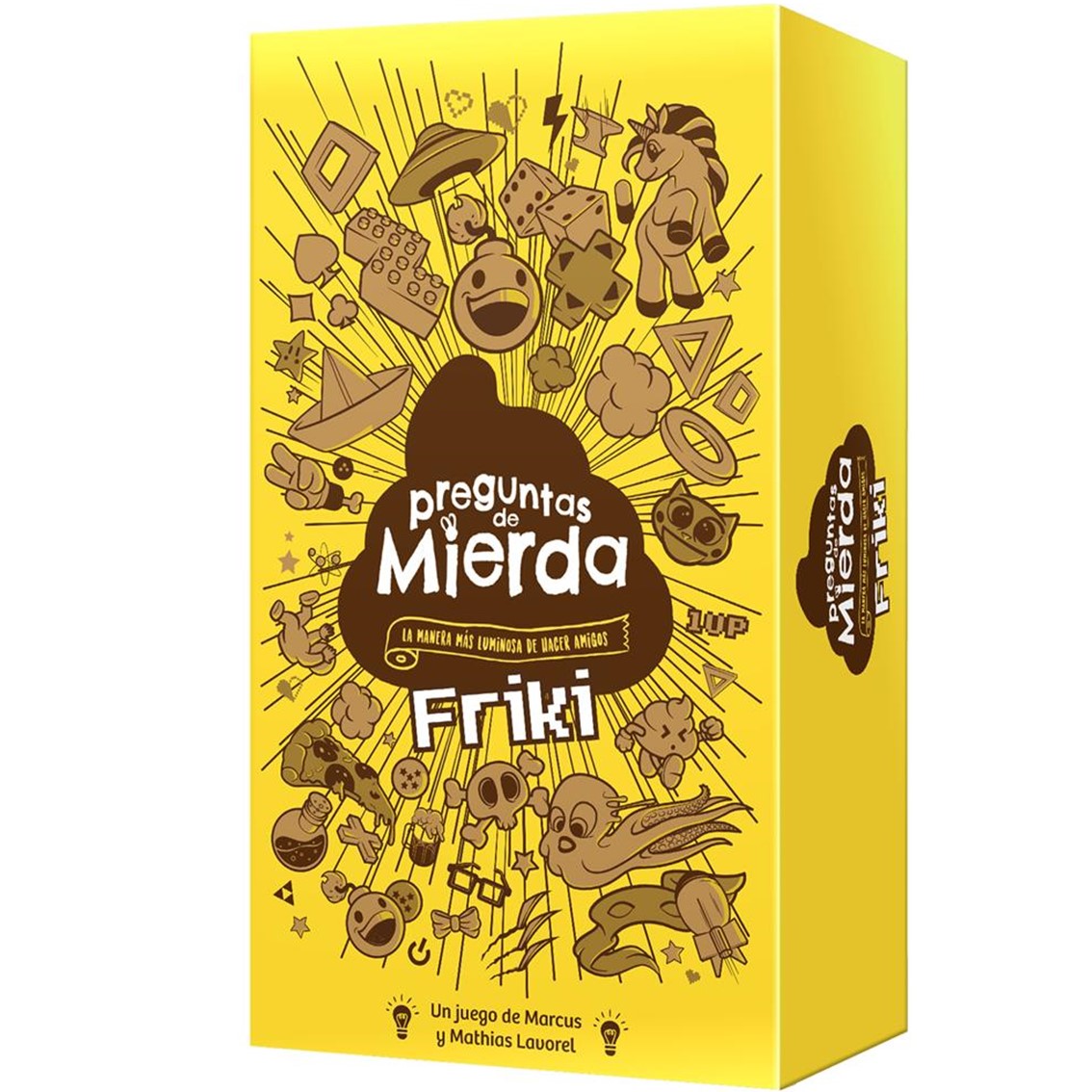Asmodee Juego de mesa preguntas de mierda friki pegi 16
