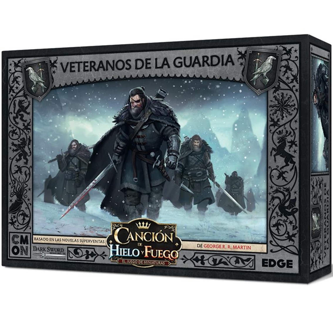 Asmodee Juego de mesa cancion de hielo y fuego: veteranos de la guardia pegi 14
