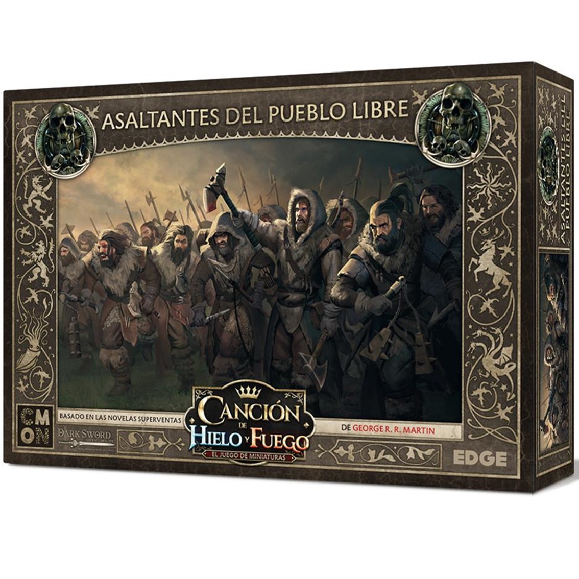 Asmodee Juego de mesa cancion de hielo y fuego: asaltantes del pueblo libre pegi 14
