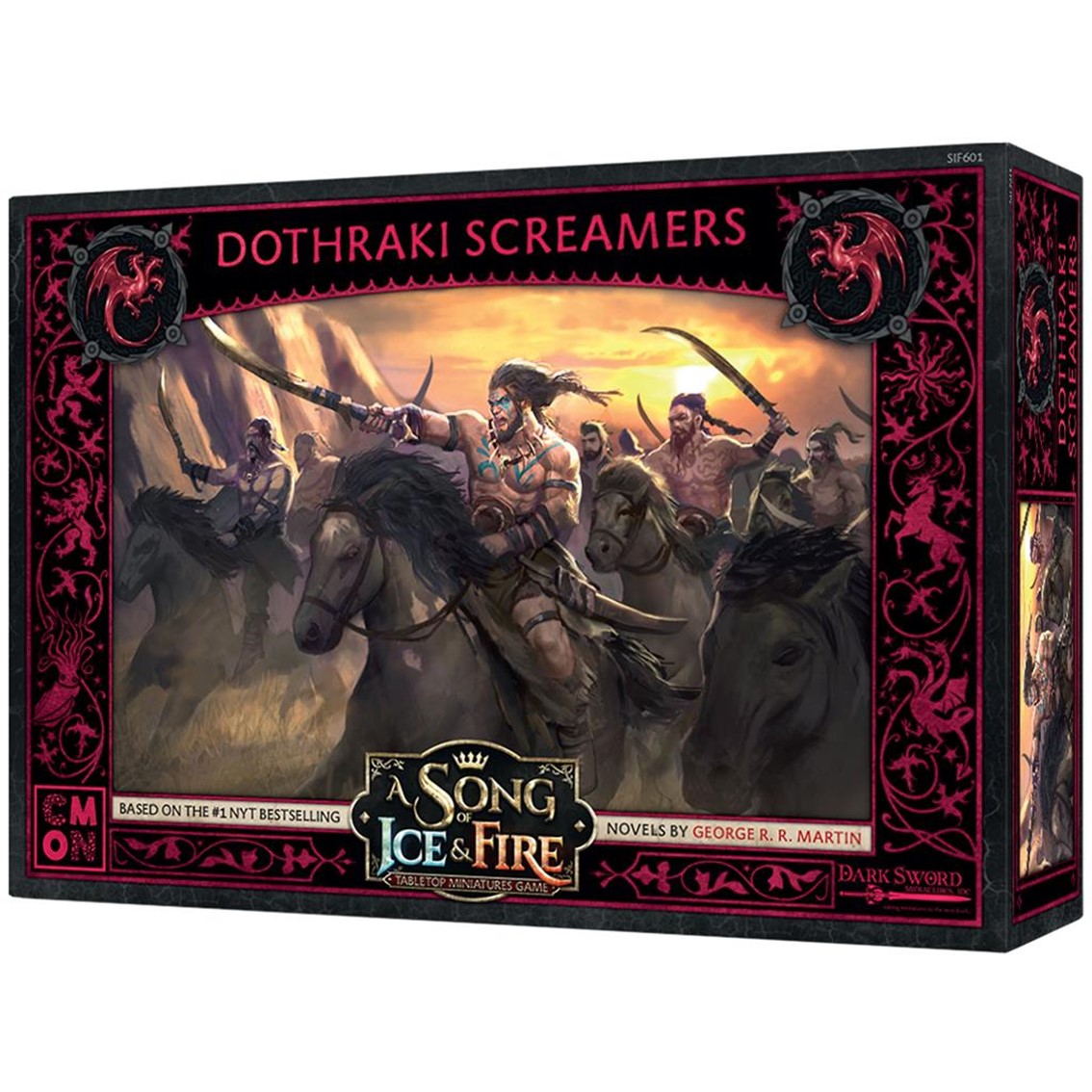 Asmodee Juego de mesa cancion de hielo y fuego: aulladores dothraki pegi 14