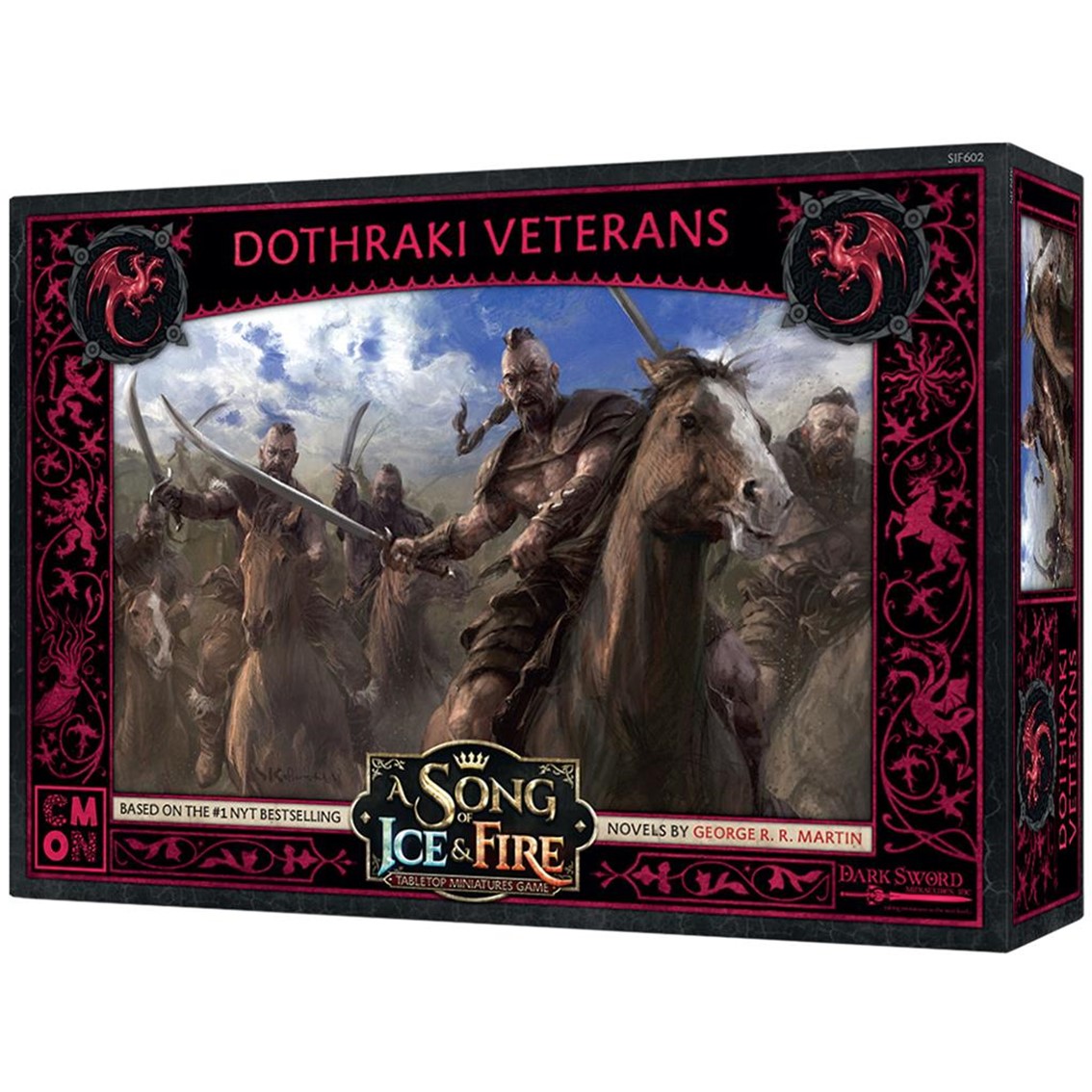 Asmodee Juego de mesa cancion de hielo y fuego: veteranos dothraki pegi 14