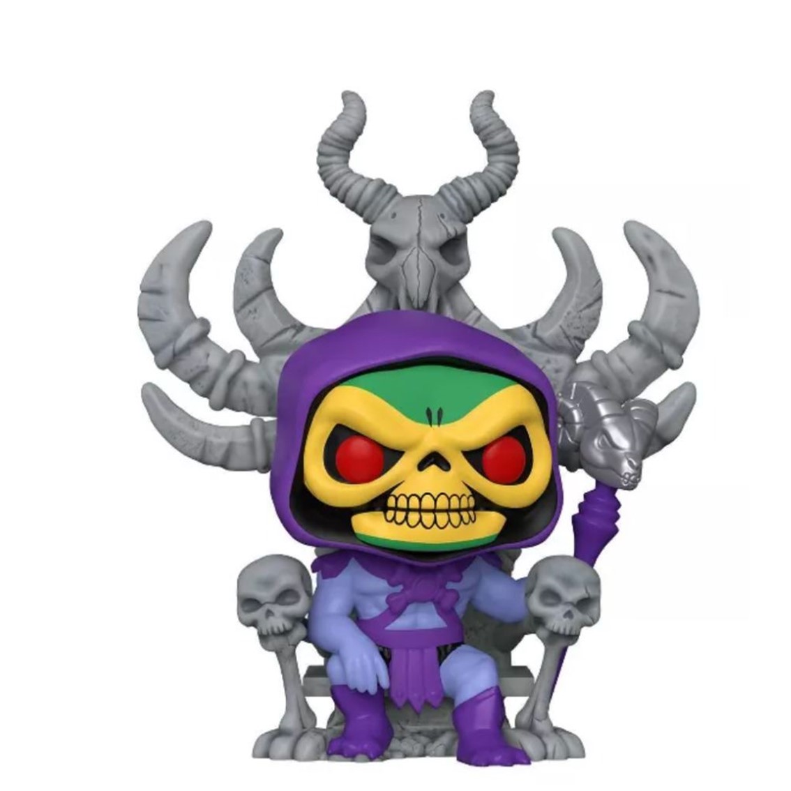 Funko pop deluxe animacion masters of the universe skeletor en el trono edicion especial…