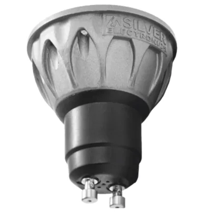 Silver Bombilla LED electronic eco dicroica 8w=80w - gu10 - 4000k - 38º - 690lm - luz…