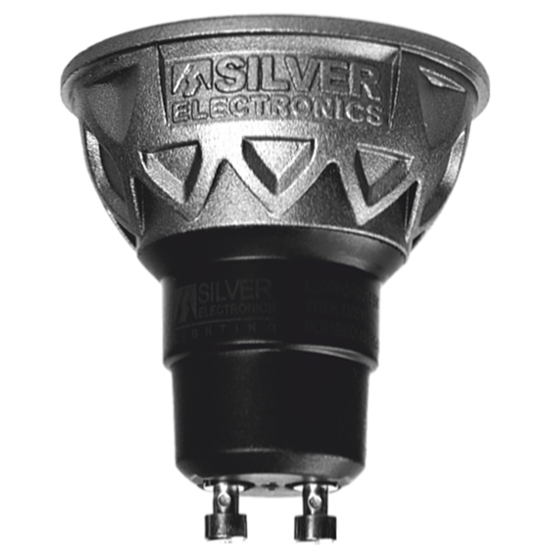 Silver Bombilla LED pro electronics dicroica 5w=60w - gu10 - 3000k - 38º - 470 lm - luz…