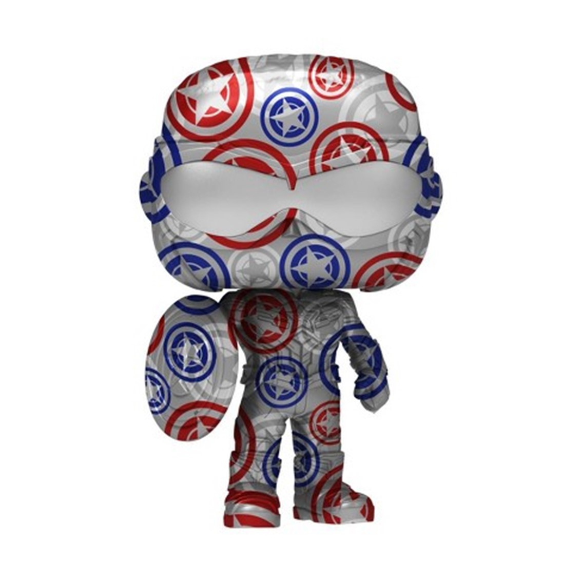 Funko pop marvel falcon & the winter soldier artist series patriotic age falcon edicion…