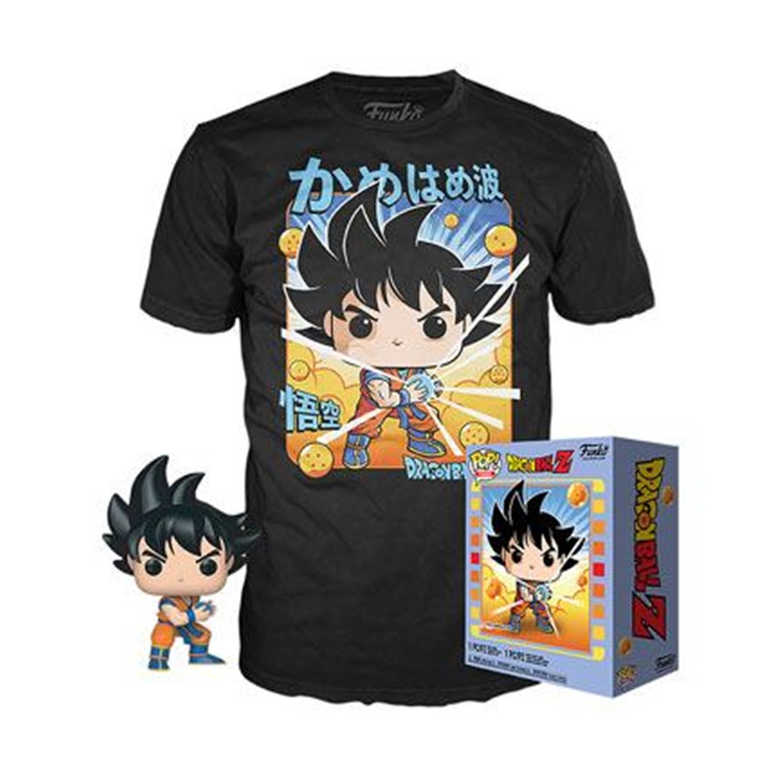 Funko Pop & tee dragon ball z goku kamehameha + camiseta talla l ut - 56667l