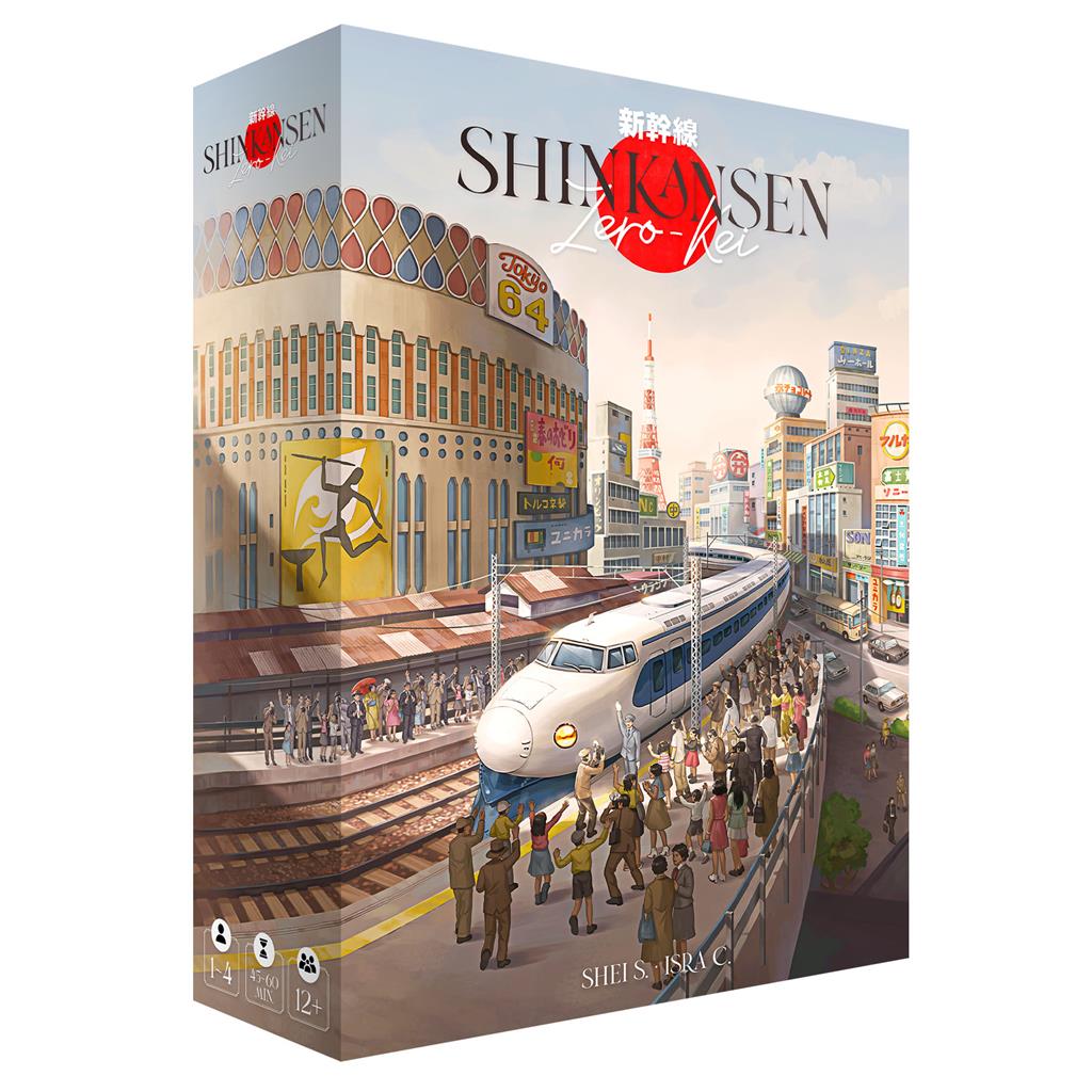Asmodee Juego de mesa shinkansen zero - kei pegi 12