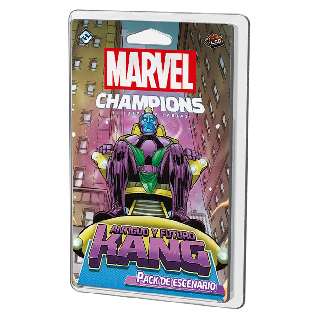Asmodee Juego de mesa marvel champions: antiguo y futuro kang 73 cartas pegi 14