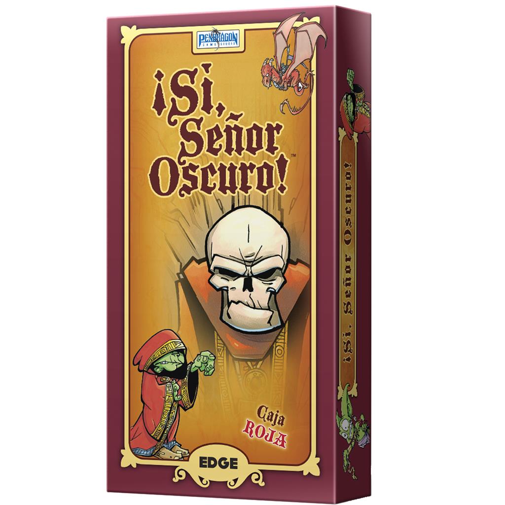 Asmodee Juego de mesa ¡si señor oscuro! caja roja pegi 8