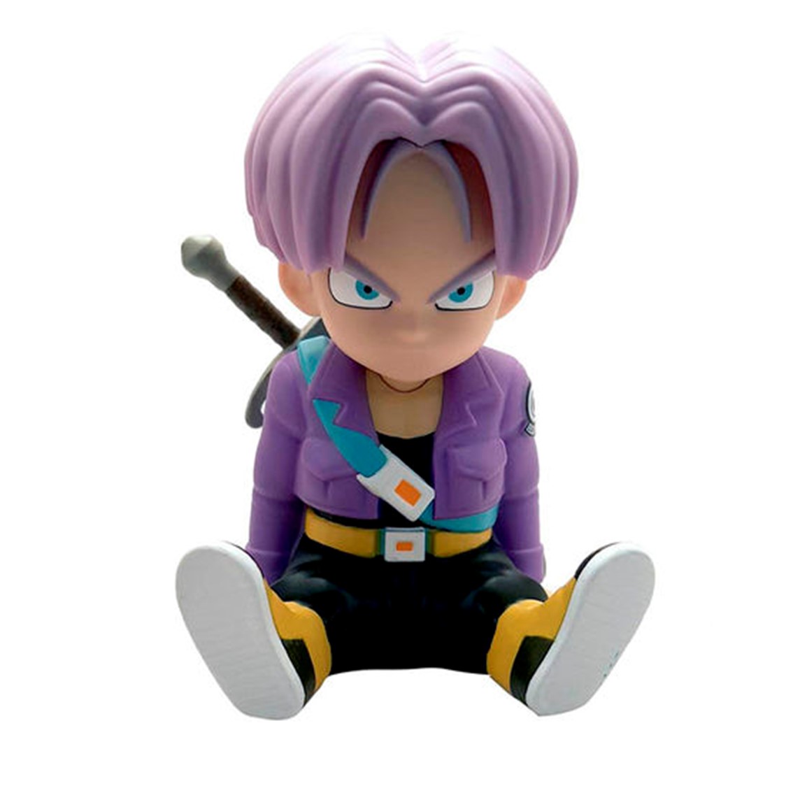 Plastoy Figura hucha dragon ball trunks sentado