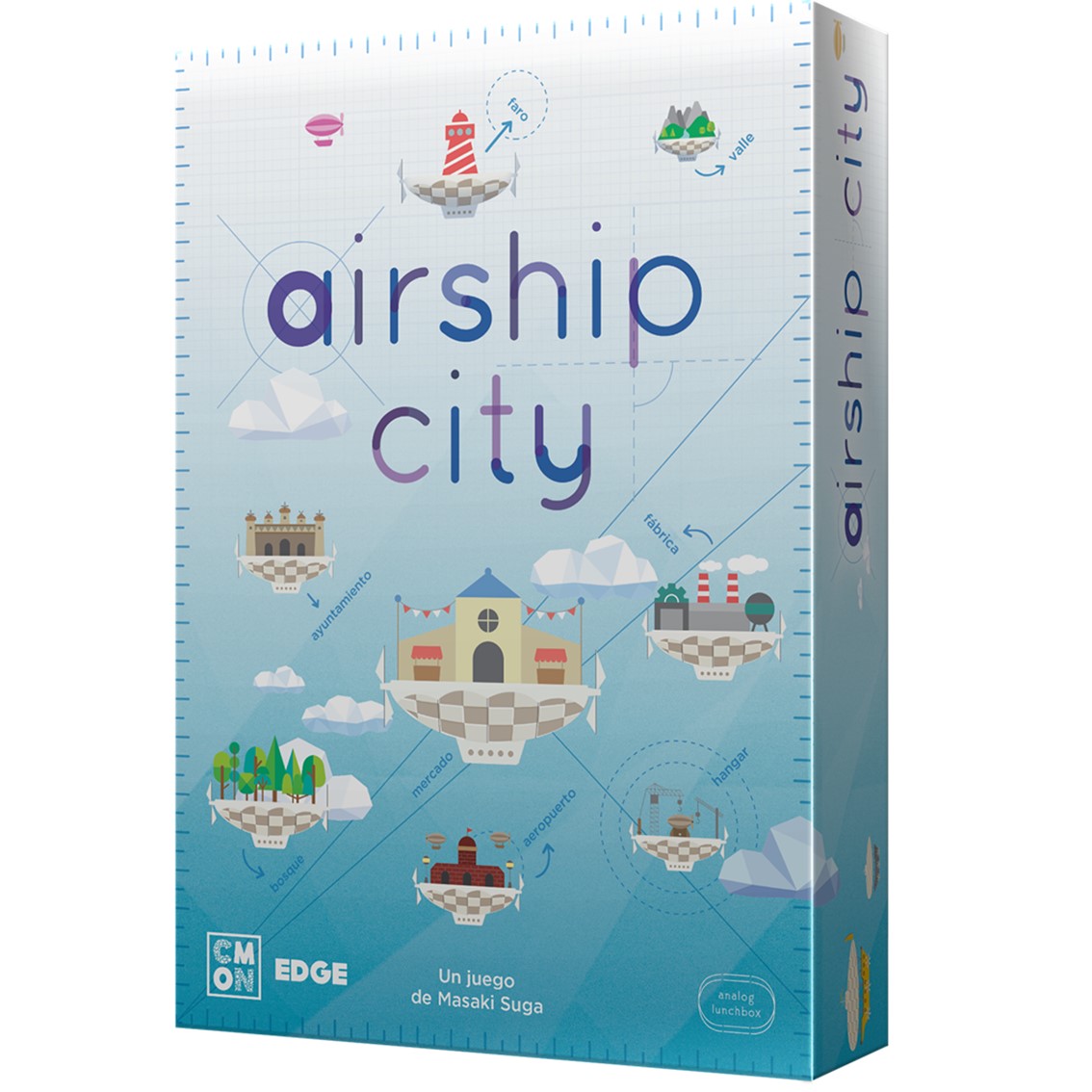 Asmodee Juego de mesa airship city pegi 14