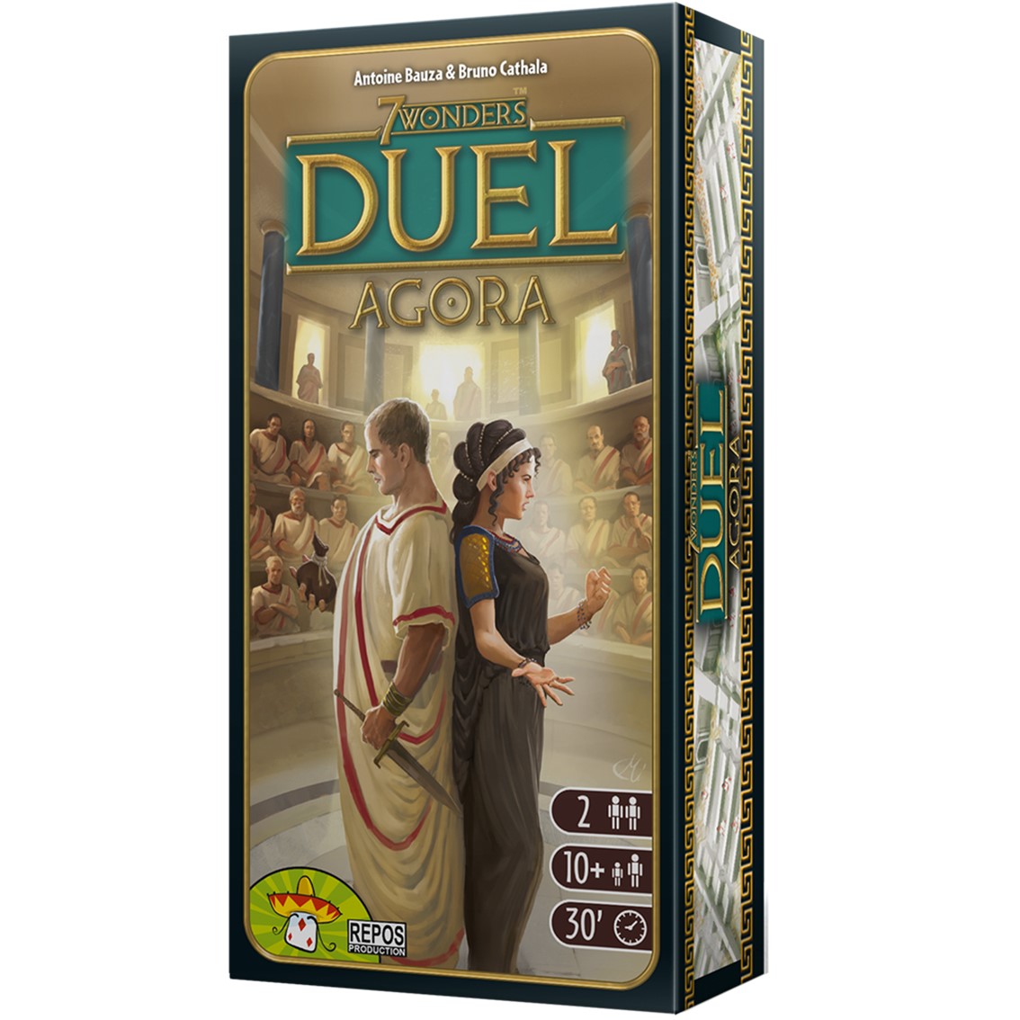 Asmodee Juego de mesa 7 wonders: duel pegi agora 10