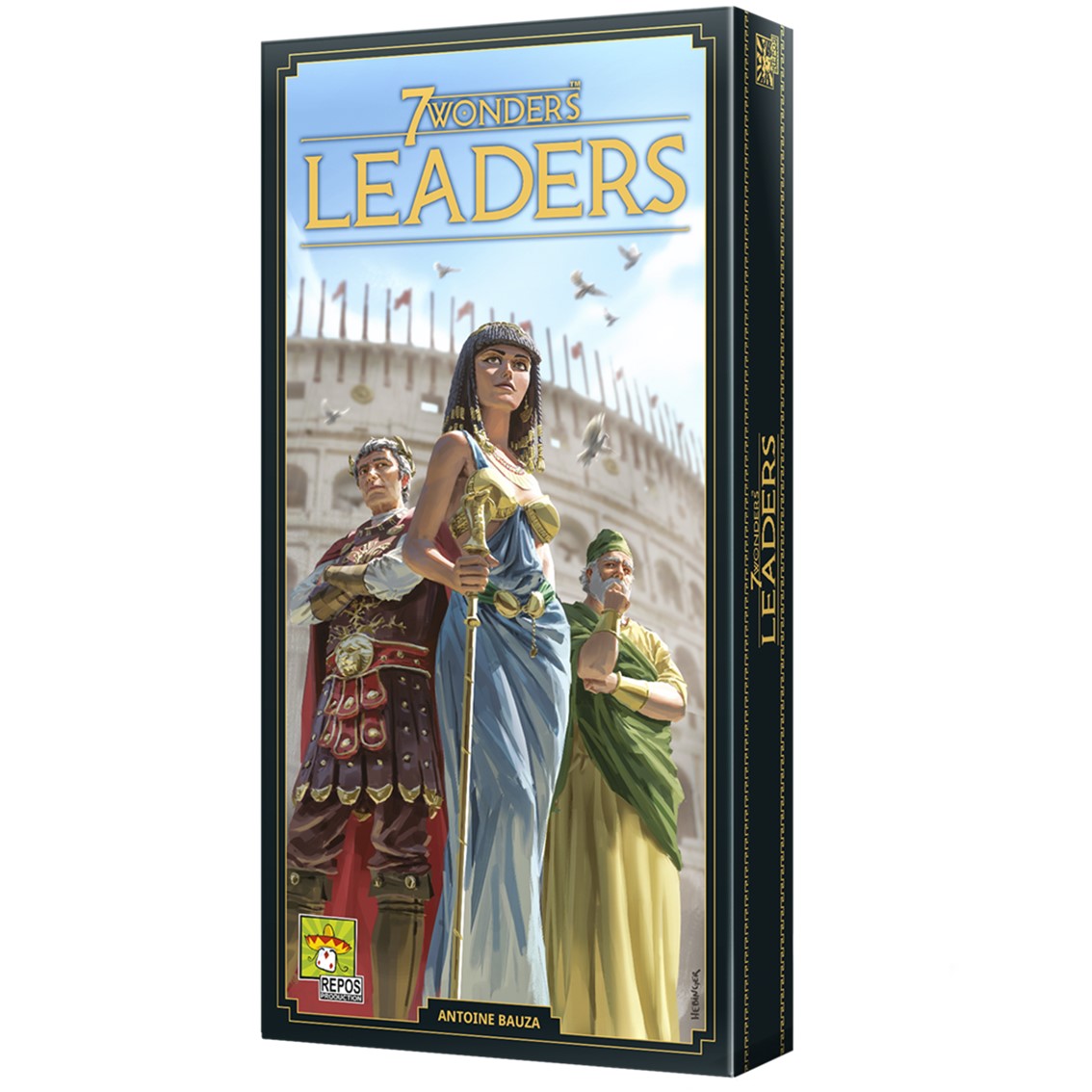Asmodee Juego de mesa 7 wonders: leaders nueva edicion pegi 10