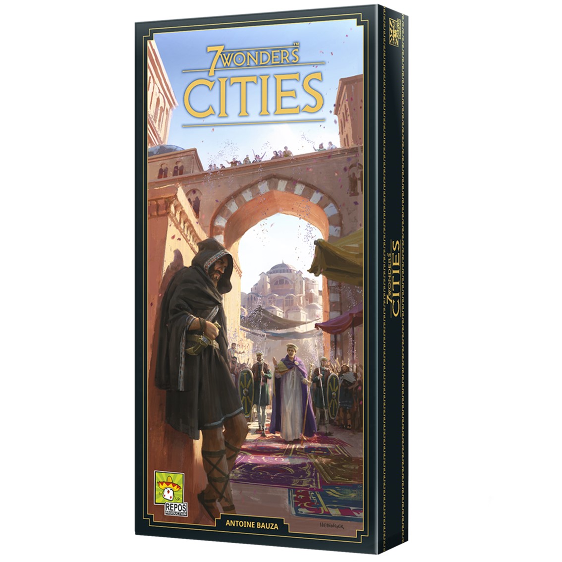 Asmodee Juego de mesa 7 wonders: cities nueva edicion pegi 10