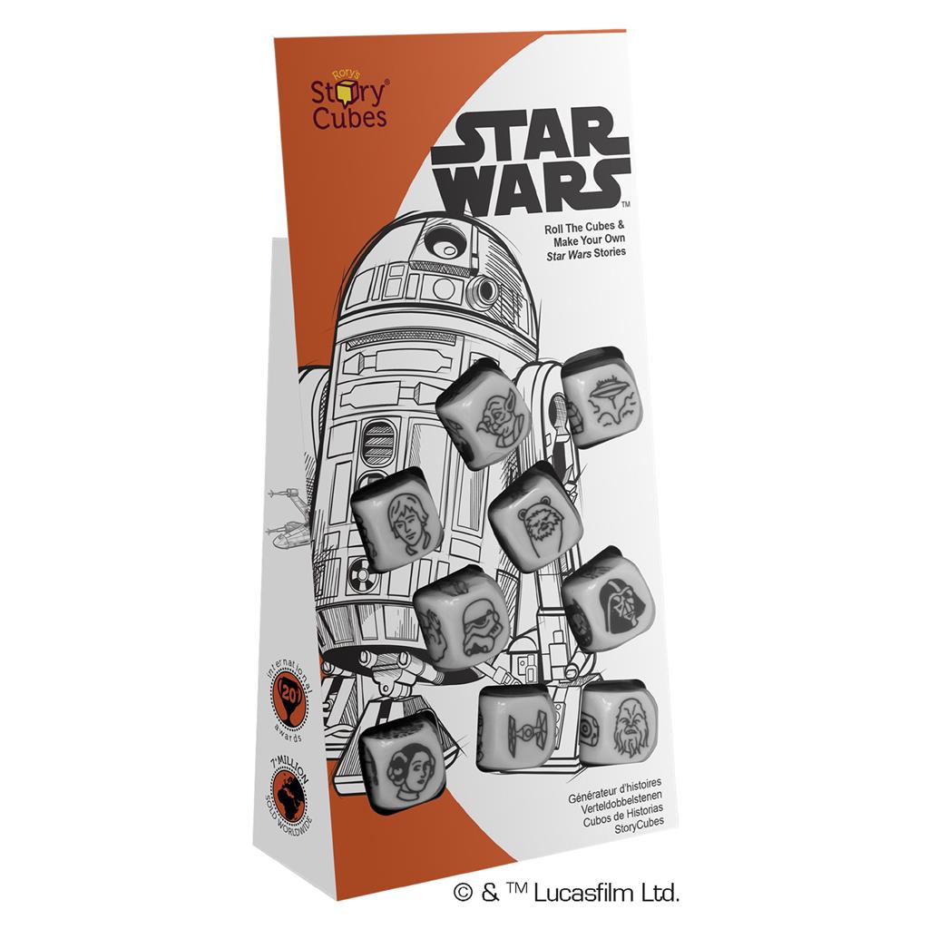 Asmodee Juego de mesa story cubes star wars pegi 8