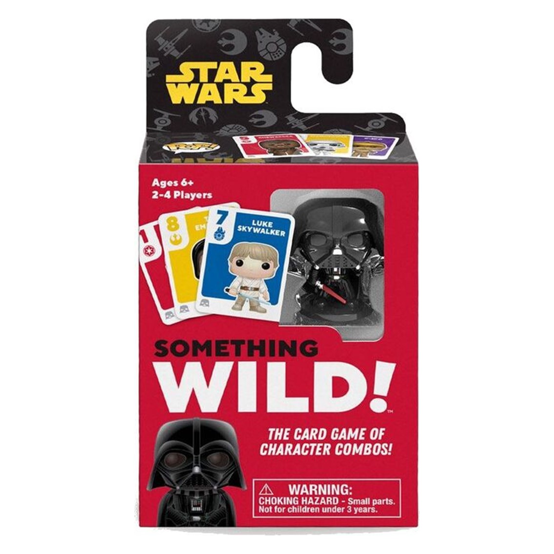 Funko Juego de mesa something wild! star wars darth vader pegi 6 60498