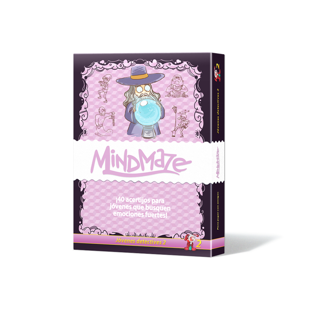 Asmodee Juego de mesa mind maze: jovenes detectives 2 pegi 14