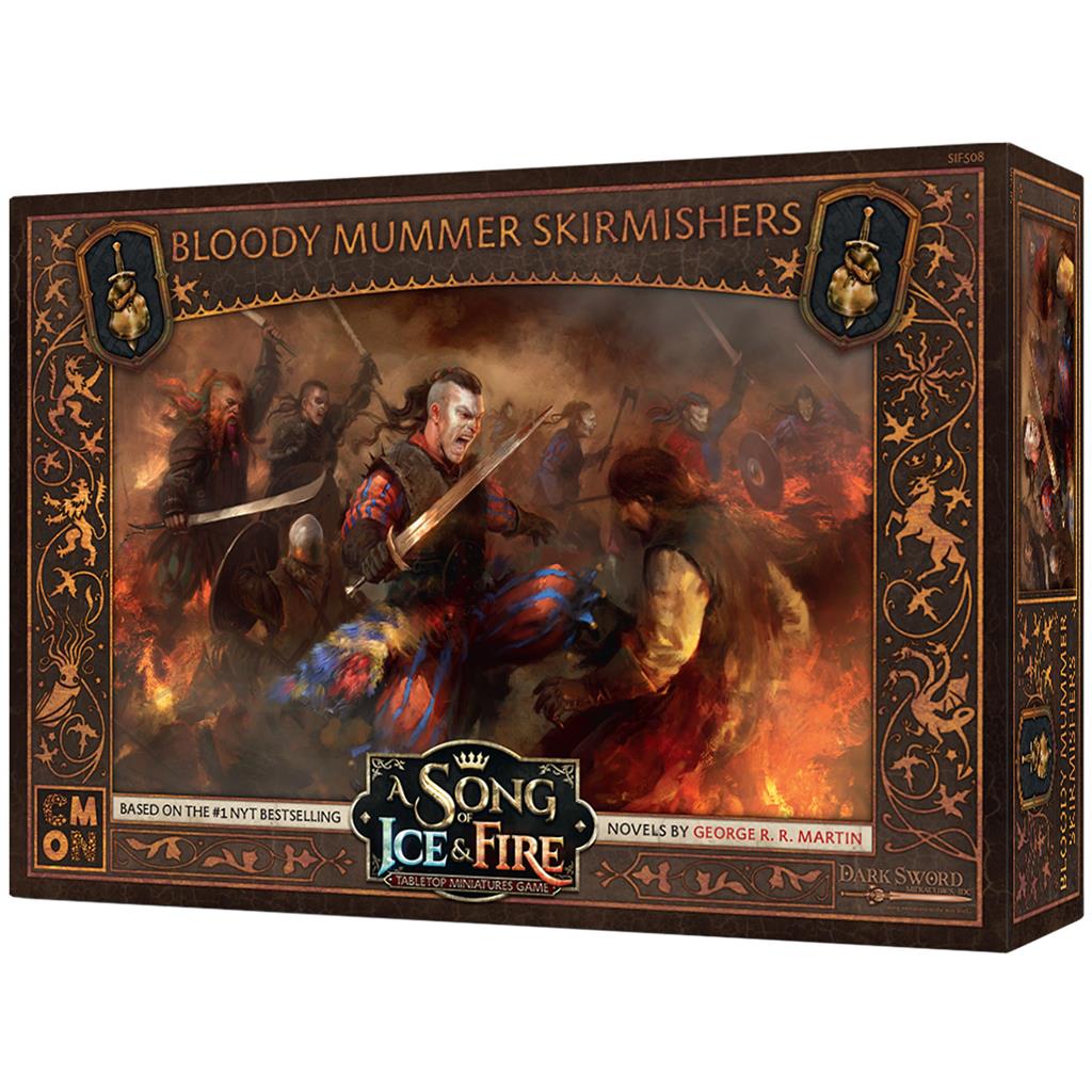 Asmodee Juego de mesa cancion de hielo y fuego: hostigadores de los titiriteros sangrientos…