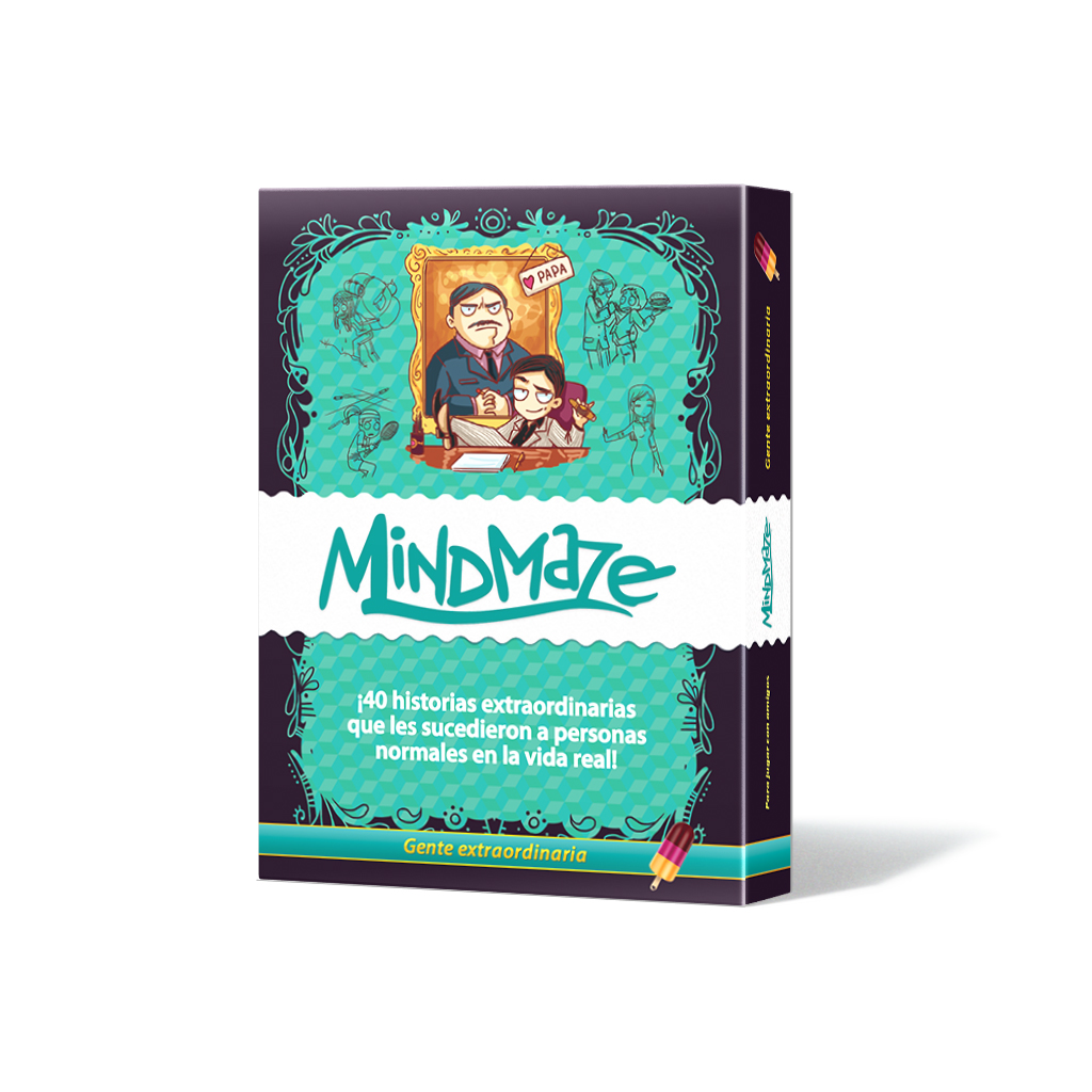 Asmodee Juego de mesa mind maze: gente extraordinaria pegi 14