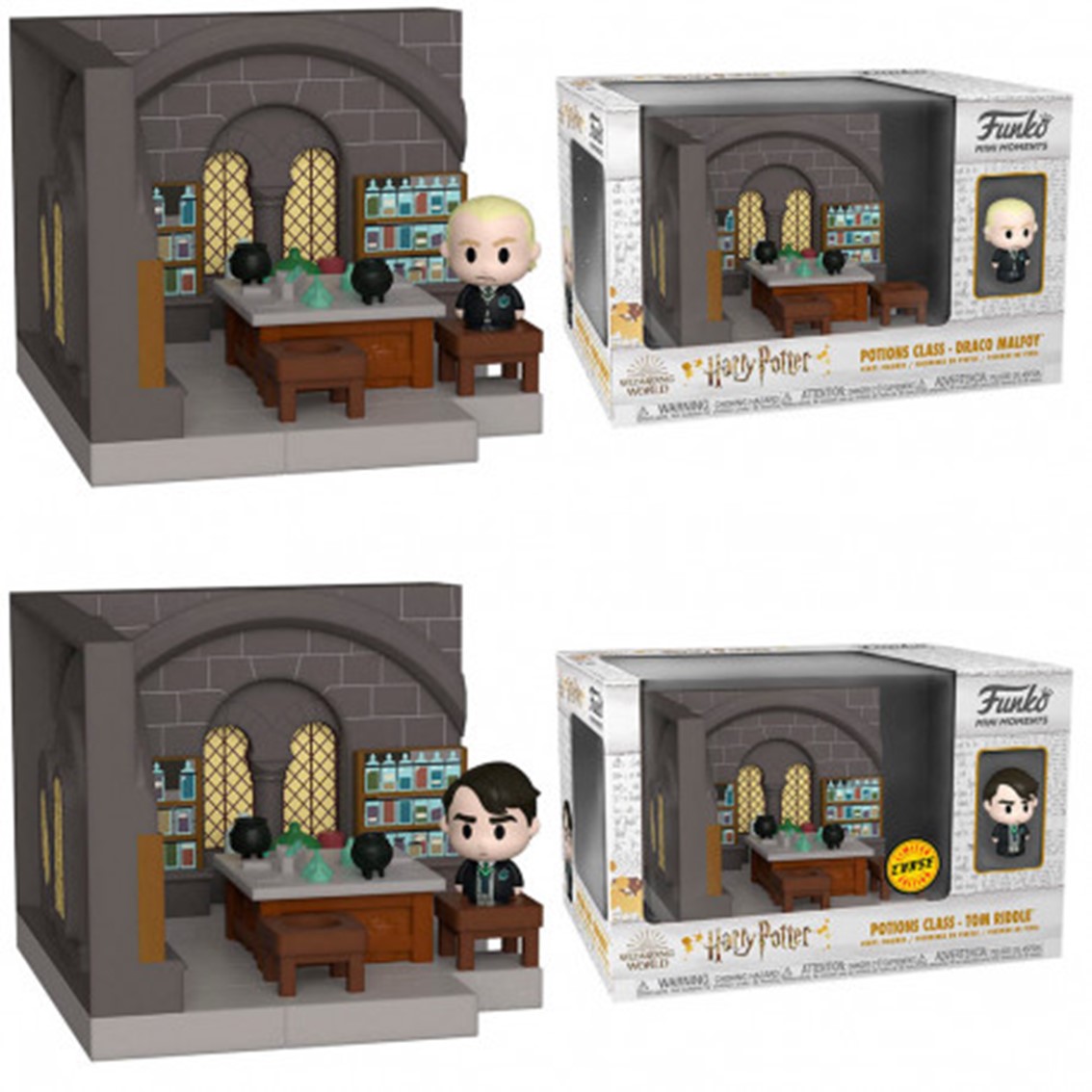 Funko Mini moments harry potter aniversario draco malfoy clases de pociones con opcion…