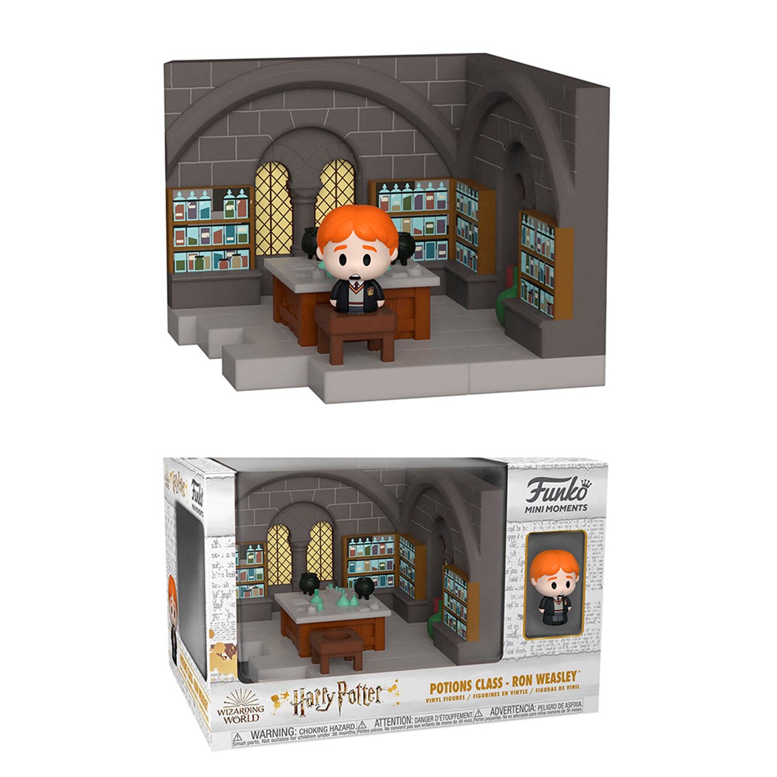 Funko Mini moments harry potter aniversario ron weasley con opcion chase 57365