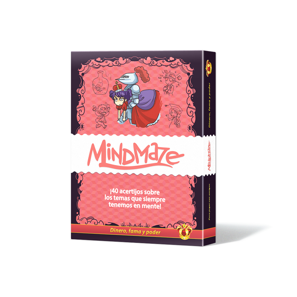 Asmodee Juego de mesa mind maze: dinero fama y poder pegi 14