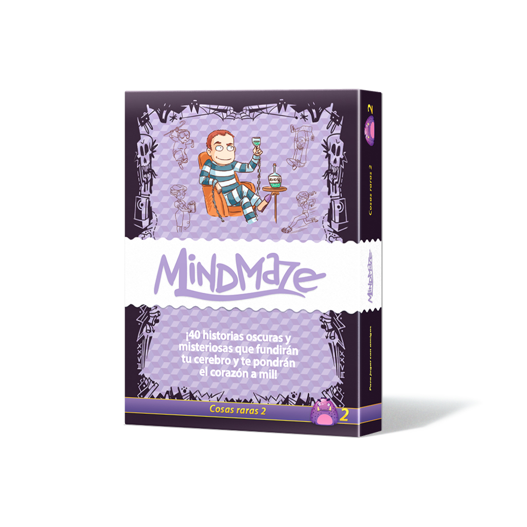 Asmodee Juego de mesa mind maze: cosas raras 2 pegi 14