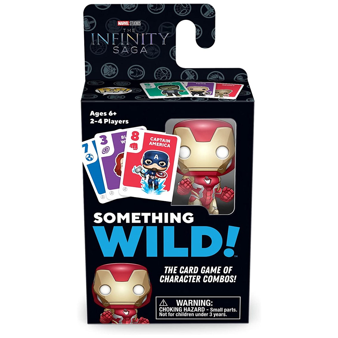 Funko Juego de mesa something wild! marvel infinity saga iron man pegi 6 60495