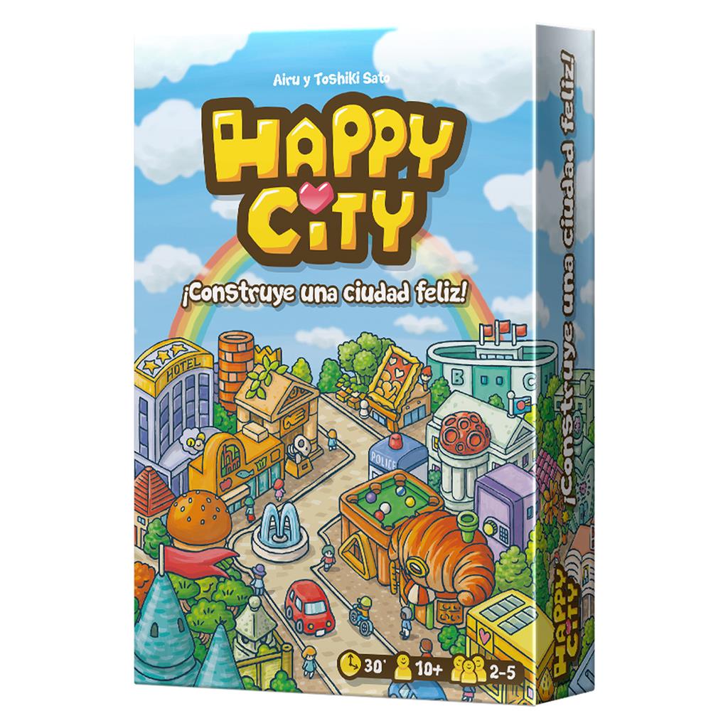 Asmodee Juego de mesa happy city pegi 10