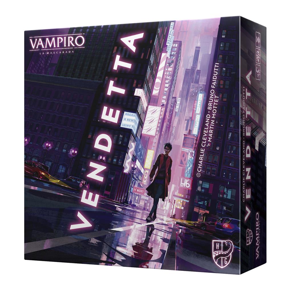 Asmodee Juego de mesa vampiro la mascarada: vendetta pegi 14