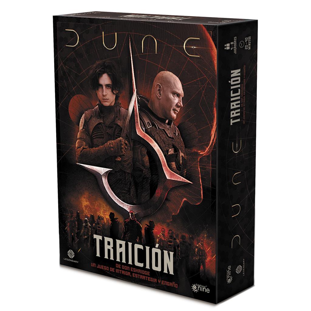 Asmodee Juego de mesa dune: traicion pegi 14