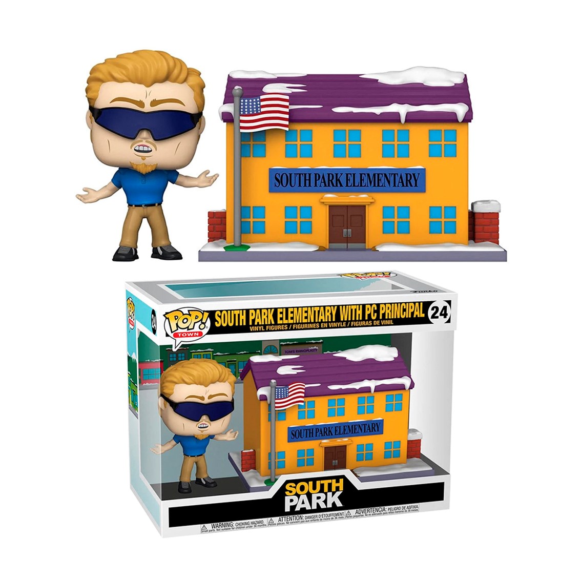 Funko pop town south park elementary con principal 51632