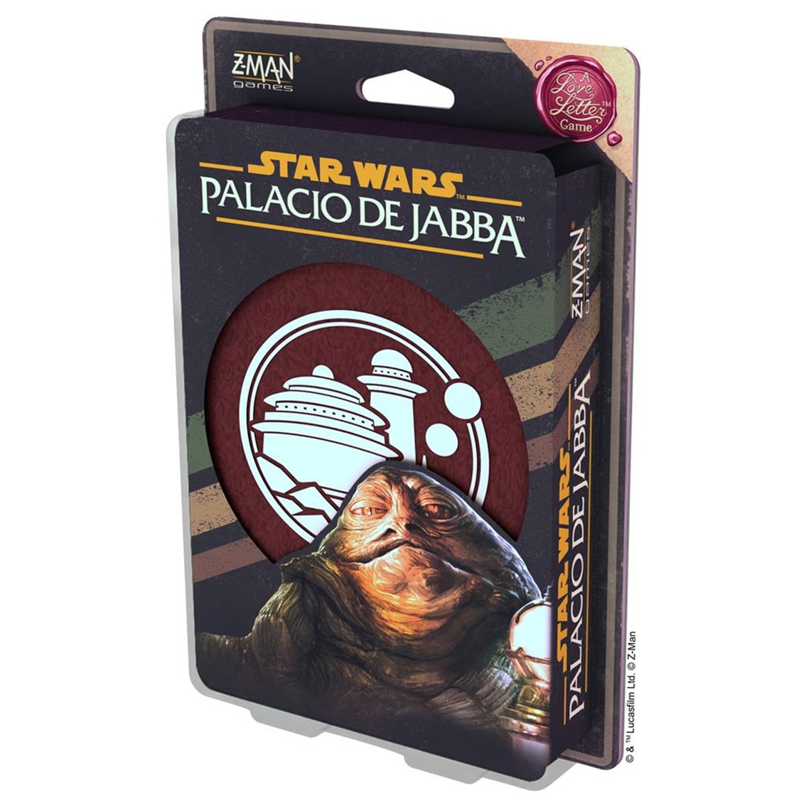 Asmodee Juego de mesa star wars palacio de jabba pegi 10