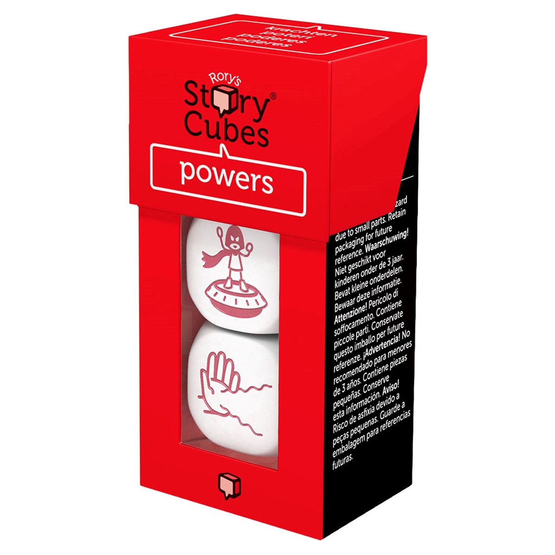Asmodee Juego de mesa story cubes: poderes pegi 8